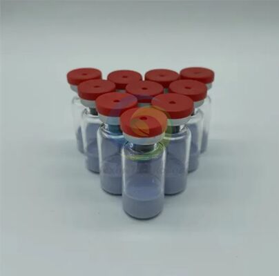 China Levering 50 mg 100 mg Blue Ghk-Cu Copper Peptide GLOW KLOW Schip naar UK, Europa