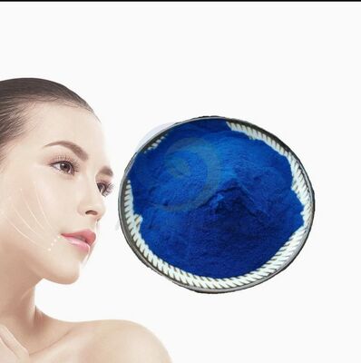 Hoge zuiverheid 99% Copper Tripeptide 1 koperpeptide poeder voor anti-aging en cosmetisch onderzoek