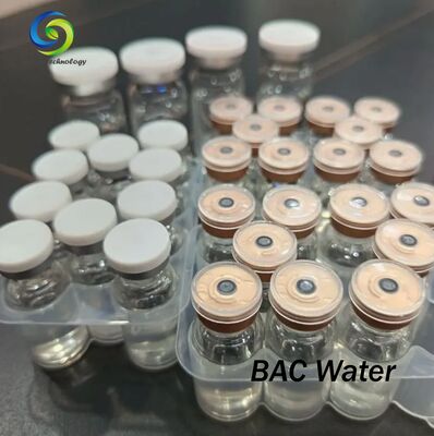 Steriele Bac Water Voor Lab Reconstitutie Duidelijke Hoge Zuiverheidsoplossing Stabiele Vloeibare Multi Volume Vials