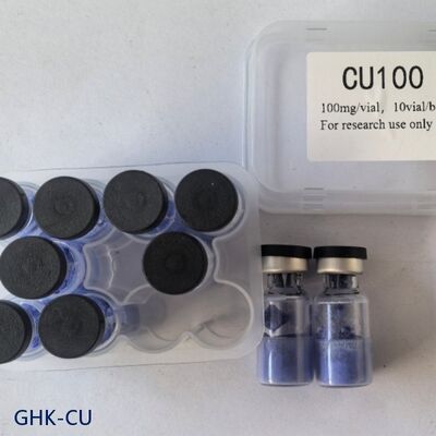 Hoogzuiver GHK-Cu Koperpeptide voor Cosmetisch Onderzoek | Koper Tripeptide-1 Poeder | Stabiel Blauw Peptide Materiaal | ≥99% Zuiverheidsgraad