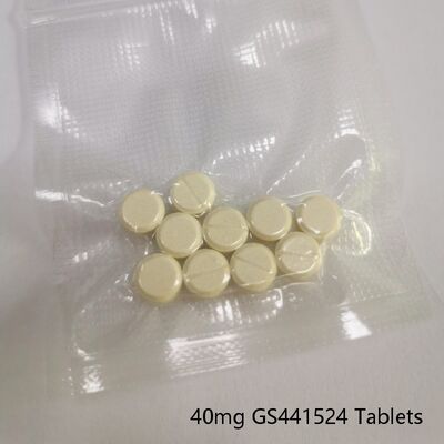 40 mg GS-441524 orale tabletten voor infectieuze peritonitis bij katten Stabiele veterinaire antivirale formule