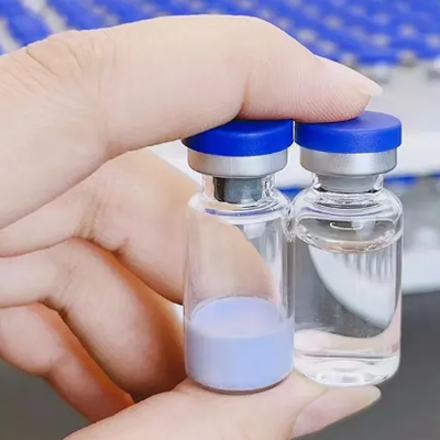 Cosmetische kwaliteit GHK-Cu koperpeptideflesjes 100 mg gevriesdroogd poeder voor huidverzorgingsonderzoek