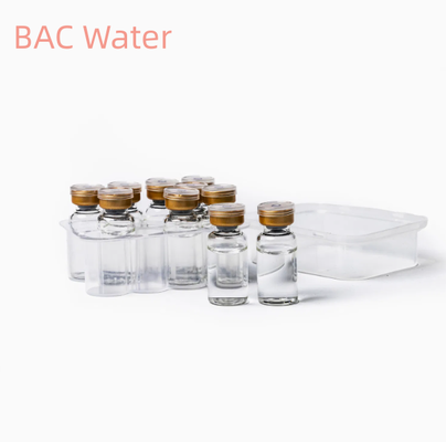 USP Grade Bac Water 3 ml 10 ml Steriele verdunningsoplossing voor peptiden en laboratoriumtoepassingen