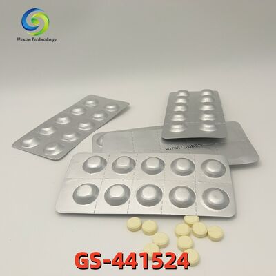 Laboratoriumkwaliteit GS-441524 Tabletten 20 mg 40 mg 50 mg 60 mg Orale diergeneesmiddelenformule voor FIP voor katten